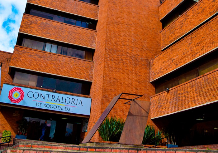 Fachada de la Contraloría de Bogotá, ubicada en la Carrera 32 A No.26 A 10